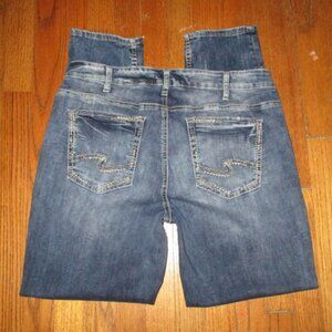 SILVER JEANS Boyfriend Mid-Rise